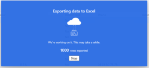 Export to Excel